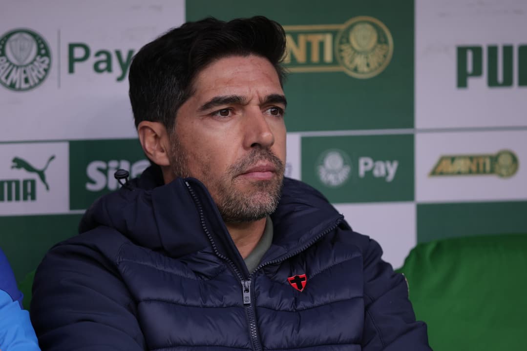 Abel Ferreira em Palmeiras x Ceará pelo Brasileirão
