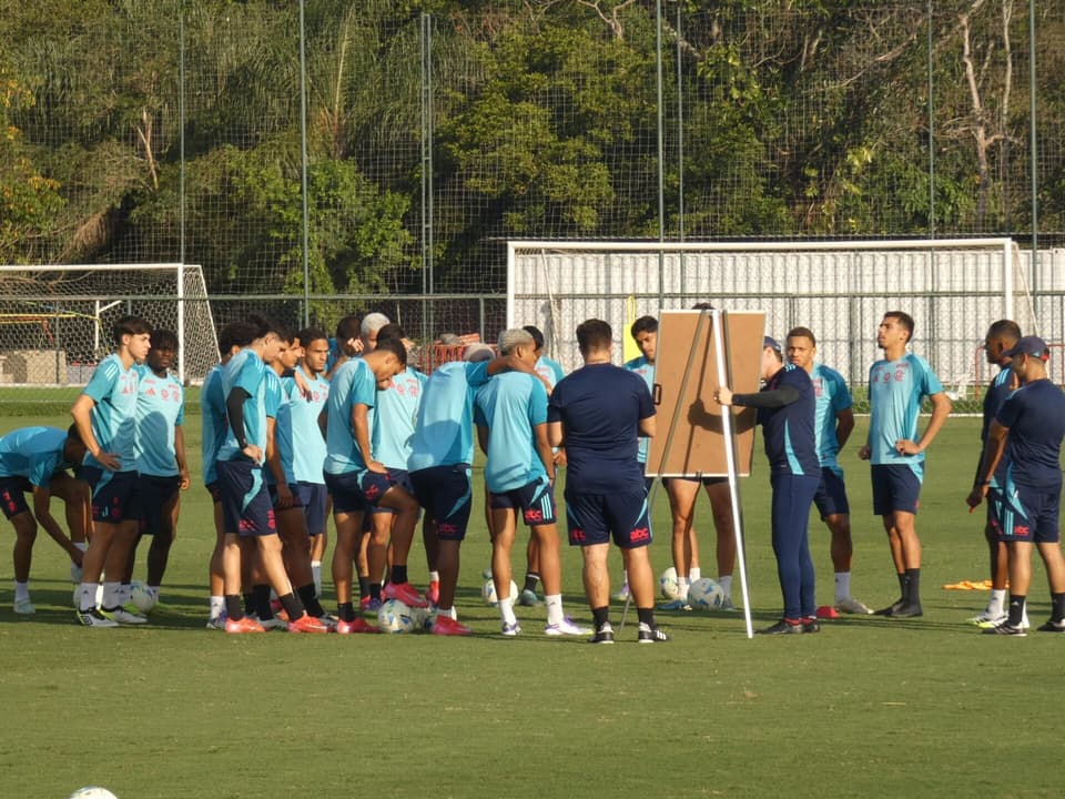 Treino Flamengo sub-20 Mundial