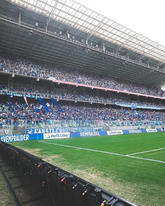 Arena Independência no jogo Cruzeiro x Palmeiras, pelo Brasileiro Feminino (Foto: Gustavo Martins/Cruzeiro)
