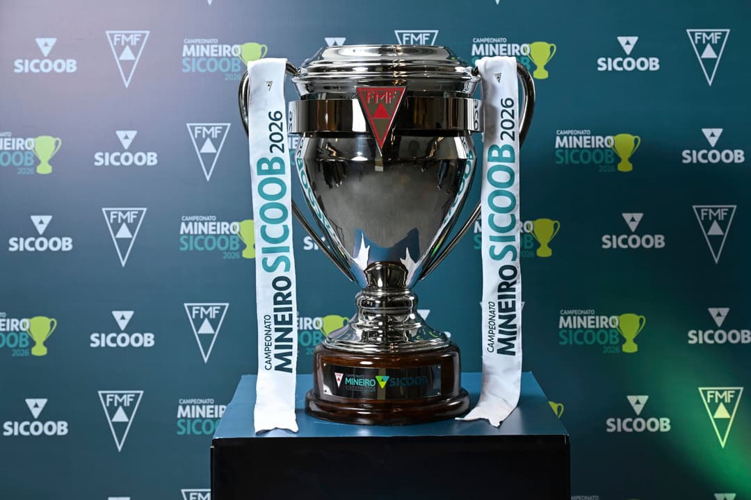 Troféu do Campeonato Mineiro (Foto : Tiago Trindade/Onefoto)