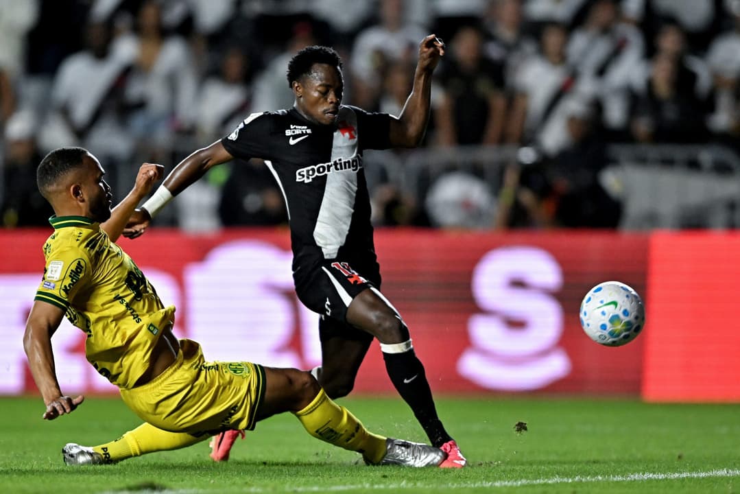 Partida entre Vasco e Mirassol válida pelo Campeonato Brasileiro 2026.
