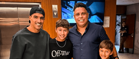 Suárez e Ronaldo Fenômeno