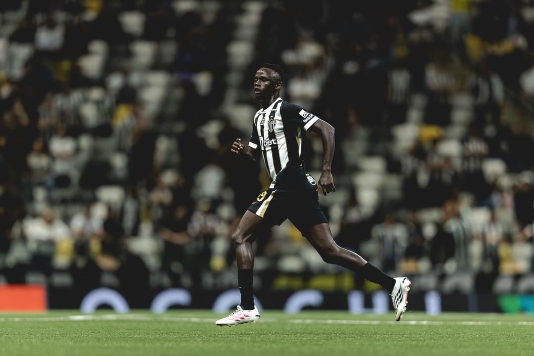 Cissé em Atlético x Bahia (Foto: Pedro Souza / Atlético)