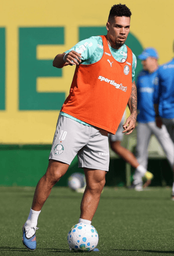 Paulinho, atacante do Palmeiras