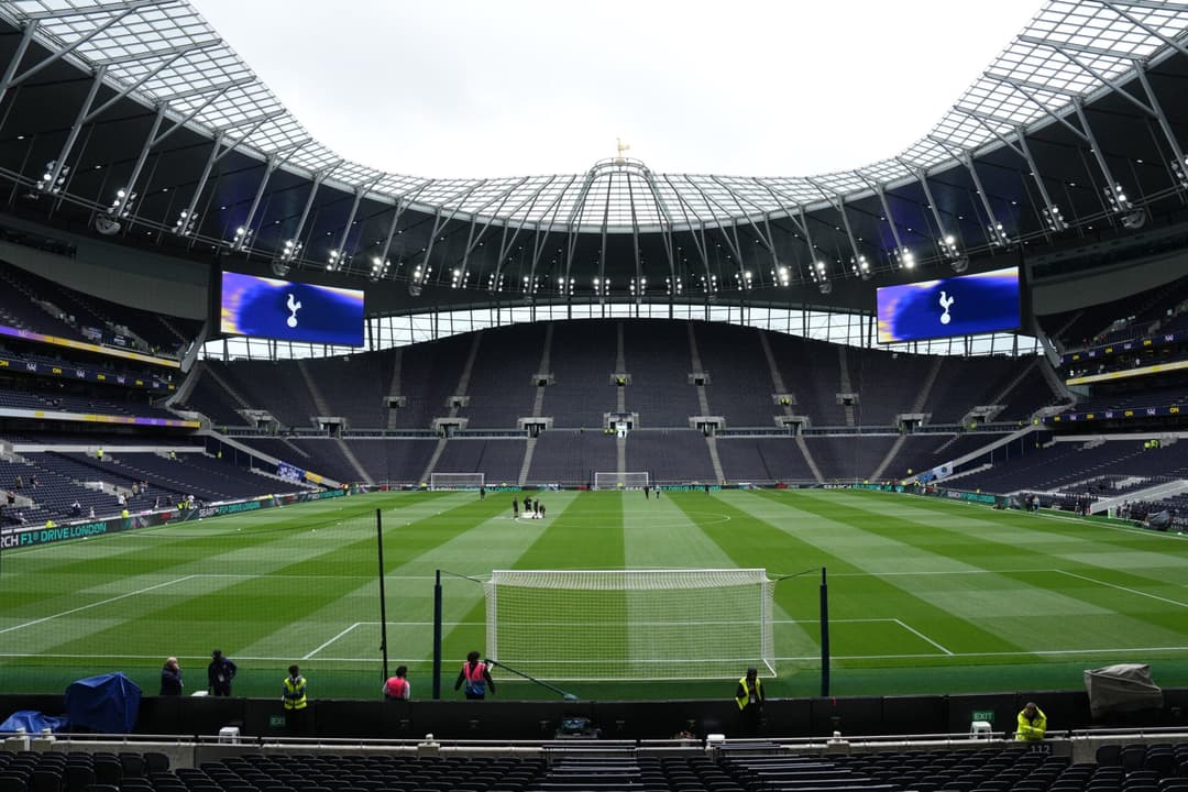 Estádio antes da partida da Premier League entre Tottenham Hotspur e Newcastle United