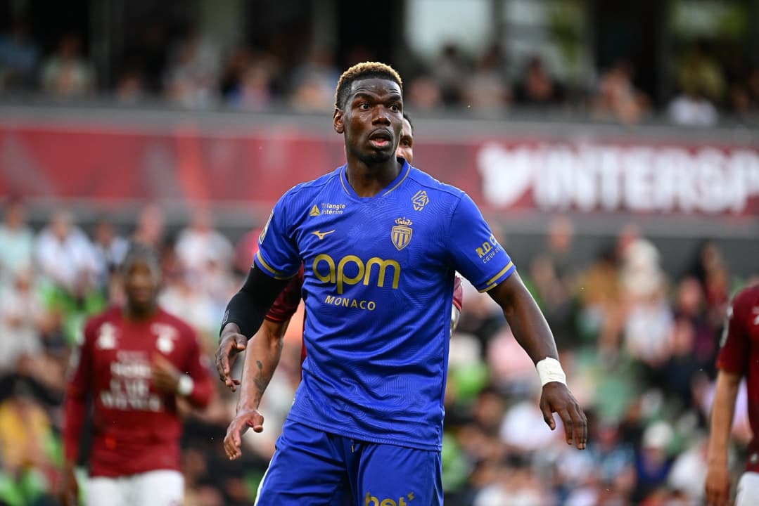 Pogba em ação pelo Monaco