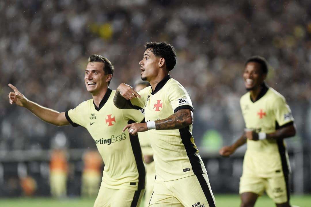 O Vasco venceu o Cruzeiro por 2 a 0 pelo Brasileirão