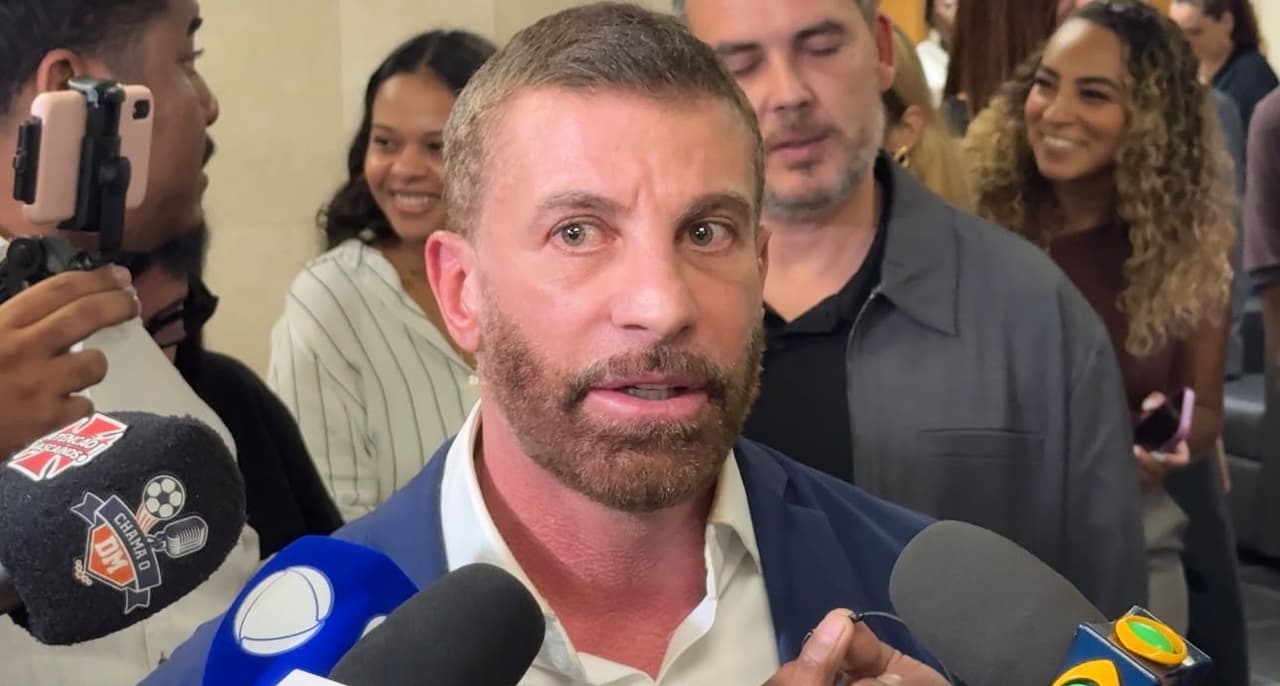 Pedrinho após leilão da SAF do Vasco