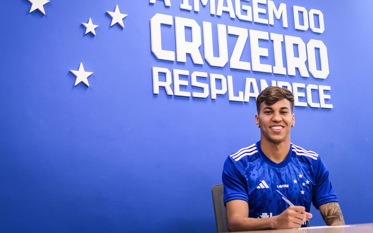 Cruzeiro reforça elenco com a contratação de Kaio Jorge nesta temporada.
