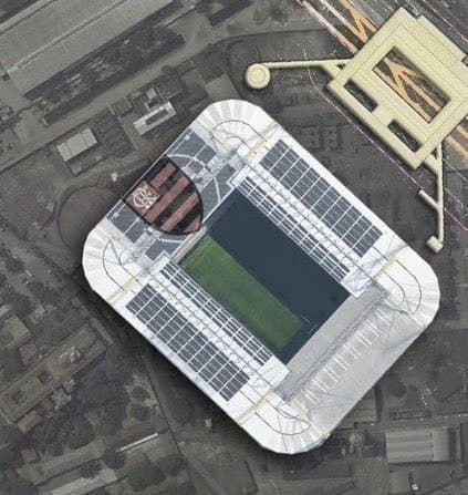 Prefeitura do Rio de Janeiro autoriza construção de estádio do Flamengo.