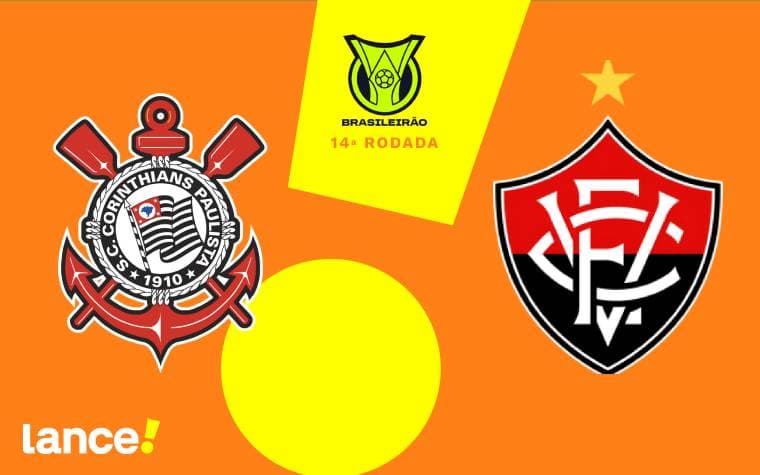 Corinthians x Vitória: Onde assistir, horário e escalações no Brasileirão
