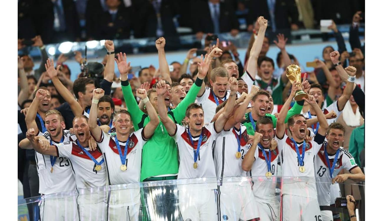 Alemanha chega ao primeiro título: saiba os maiores campeões da