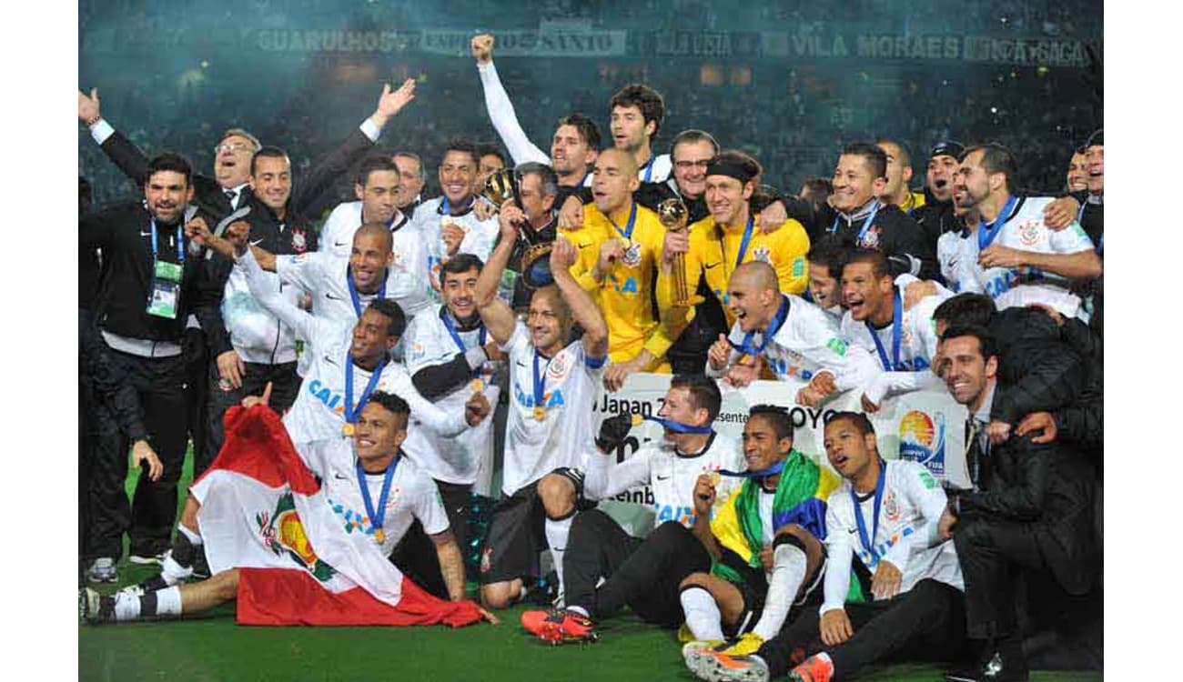 Corinthians festeja 11 anos do título mundial, último campeão sul