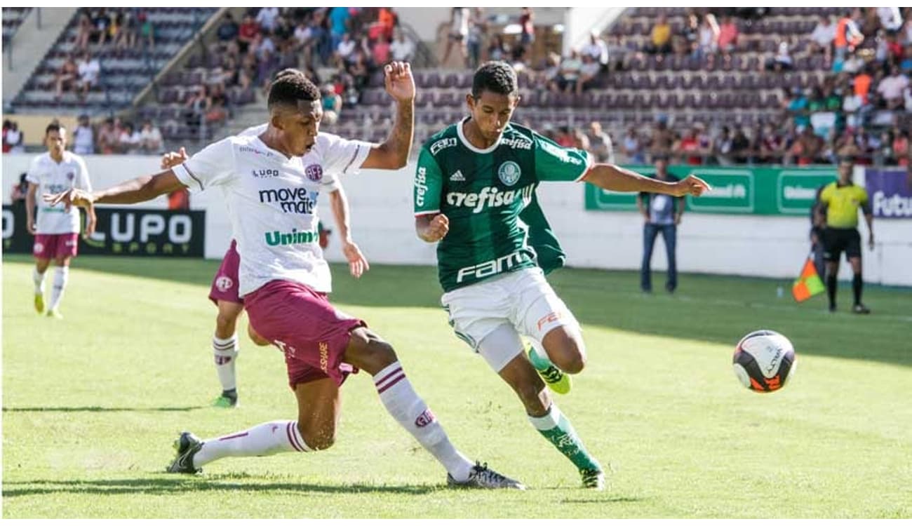 Fora de casa, Palmeiras empata com Ferroviária no primeiro jogo da