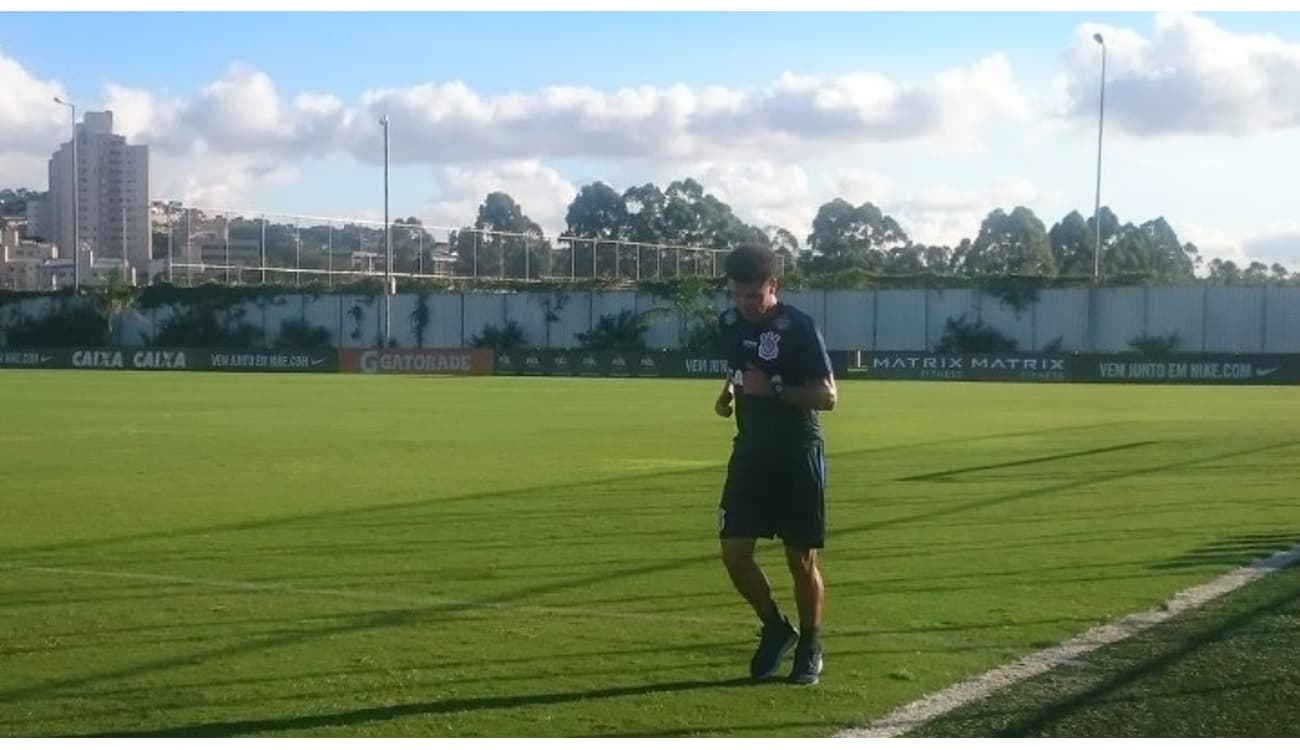 Marquinhos Gabriel volta a treinar em campo após operar hérnia - ESPN