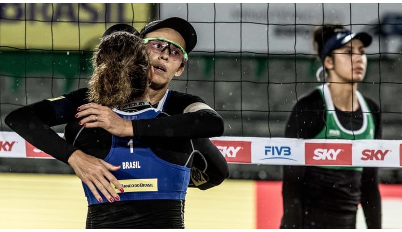 No tie break, Ágatha e Duda são eliminadas nas oitavas do vôlei de