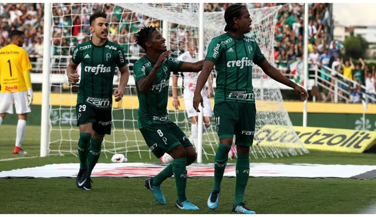 Palmeiras bate Santos e deslancha em 1º lugar no Grupo C do Paulistão