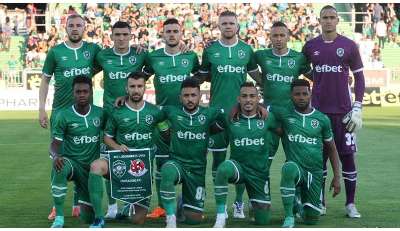 SHOW MARCA NA GOLEADO DO LUDOGORETS RAZGRAD