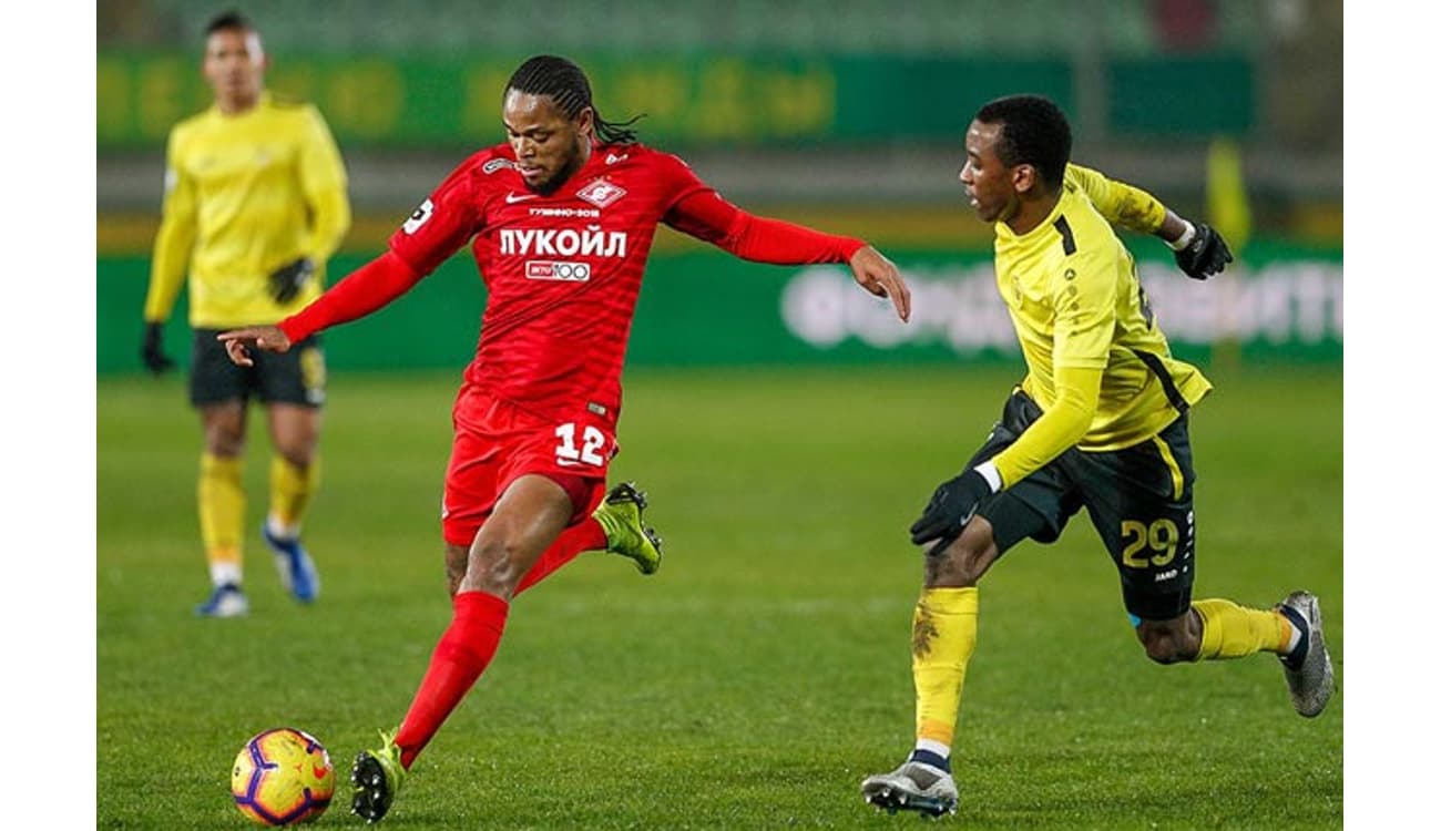 Luiz Adriano mantém boa fase e marca em vitória do Spartak Moscou