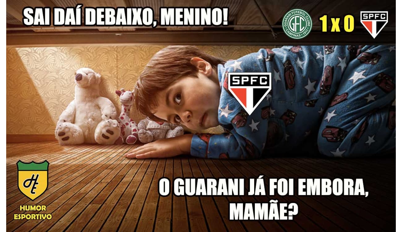 São Paulo vira alvo de memes após derrota para o Guarani: Coitado