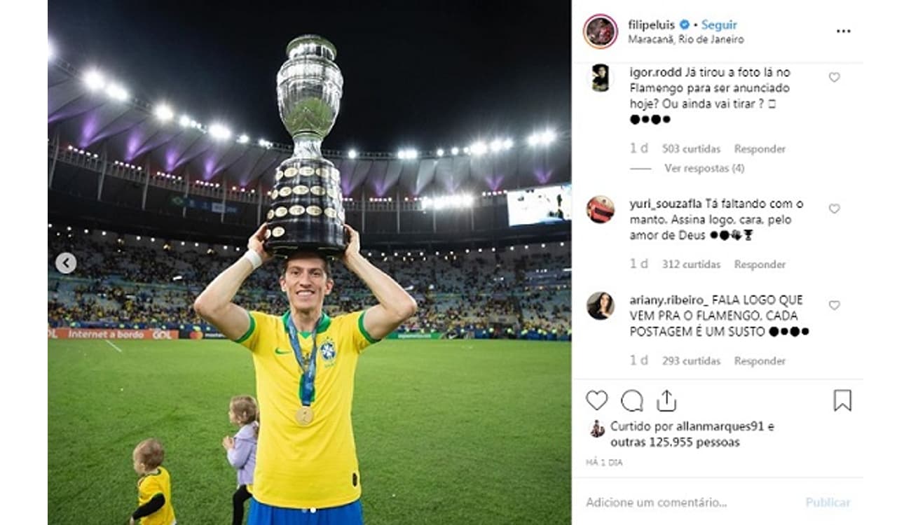 Lateral do Flamengo, Isla faz 'desabafo' nas redes sociais e recebe carinho  da torcida - Lance!