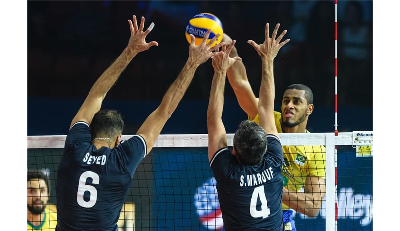 Brasil é superado no tie break na Liga das Nações masculina de vôlei