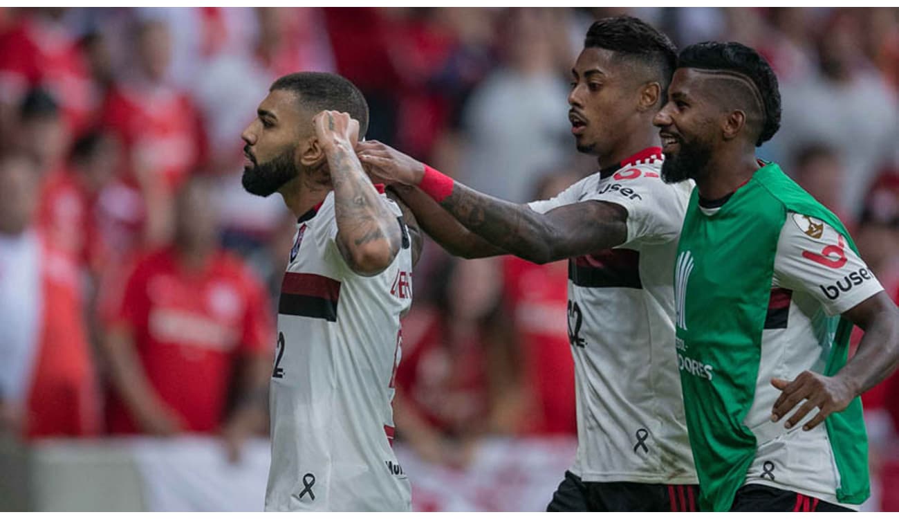 Flamengo:Gabigol pede volta de Cuéllar após encontro nas Eliminatórias