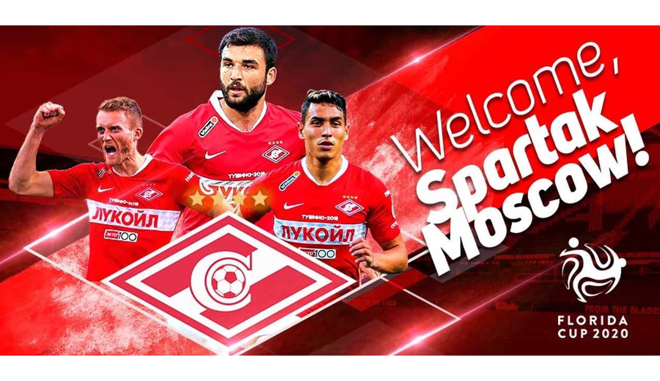 Spartak Moscou é confirmado como participante da Florida Cup 2020 - Lance!