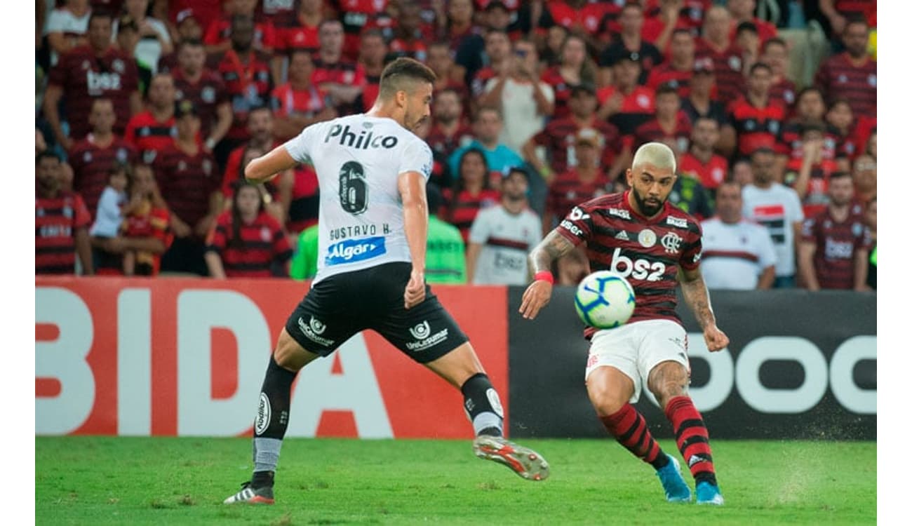 LANCE DO GOL DO FLAMENGO COM MARCAÇAO, GOL DE GABIGOL