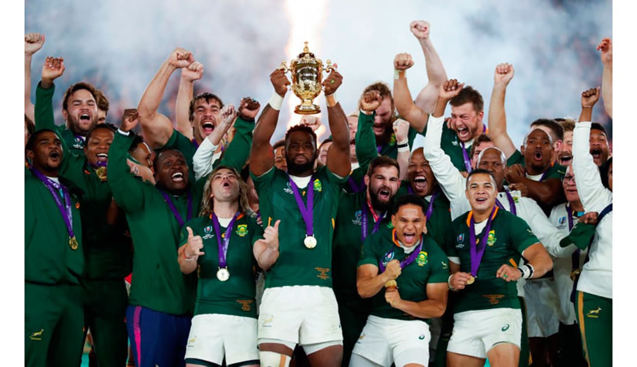 África do Sul vence Nova Zelândia e é tetracampeã da Copa do Mundo de Rugby