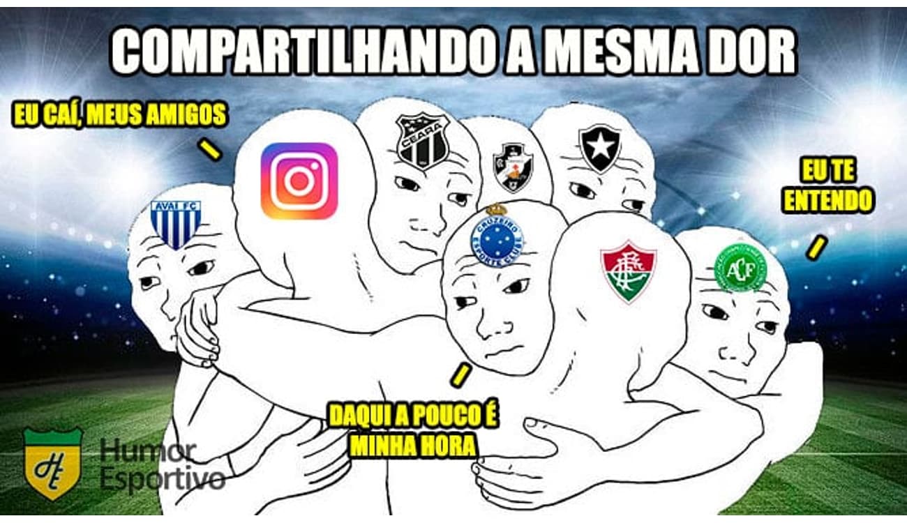 Rebaixamento do Santos para Série B rende enxurrada de memes