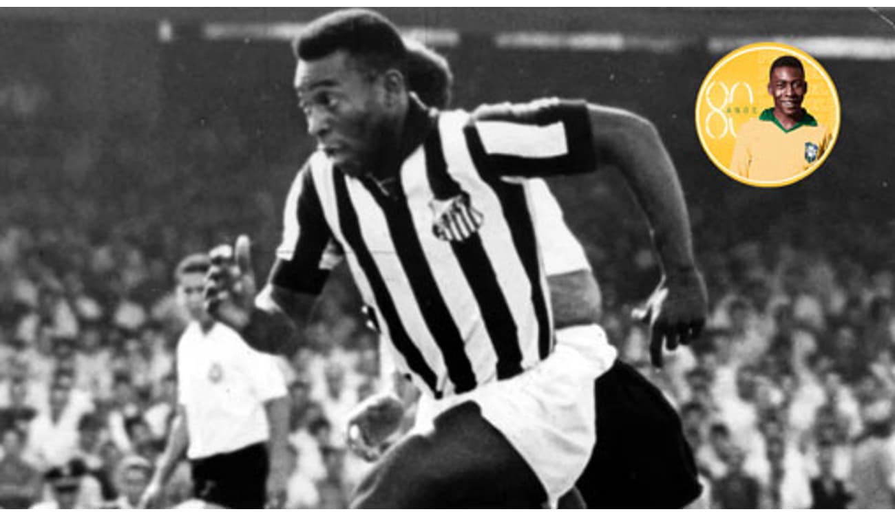 80 anos de Pelé  O Rei marcou 5% dos seus 1,2 mil gols em times