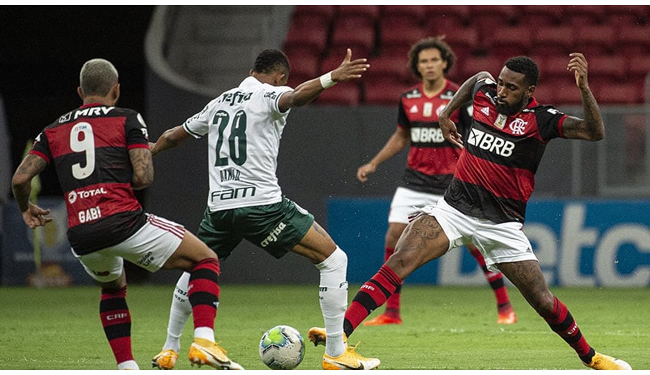 Onde assistir, palpites e escalações de Flamengo x Palmeiras