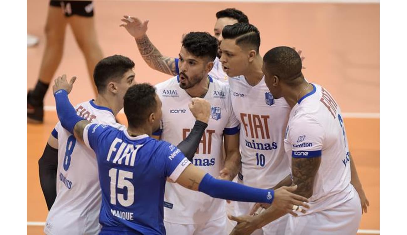 Minas salva matchpoints, reage em BH e vence Vôlei Taubaté no tie-break, vôlei