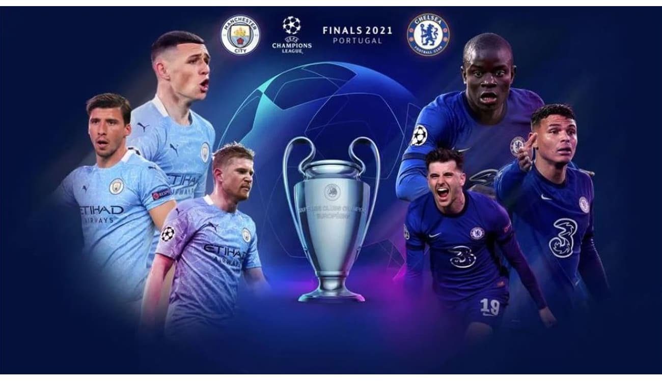 Final da Liga dos Campeões - Manchester City - Chelsea FC - eFootball PES  2021 Season Update 