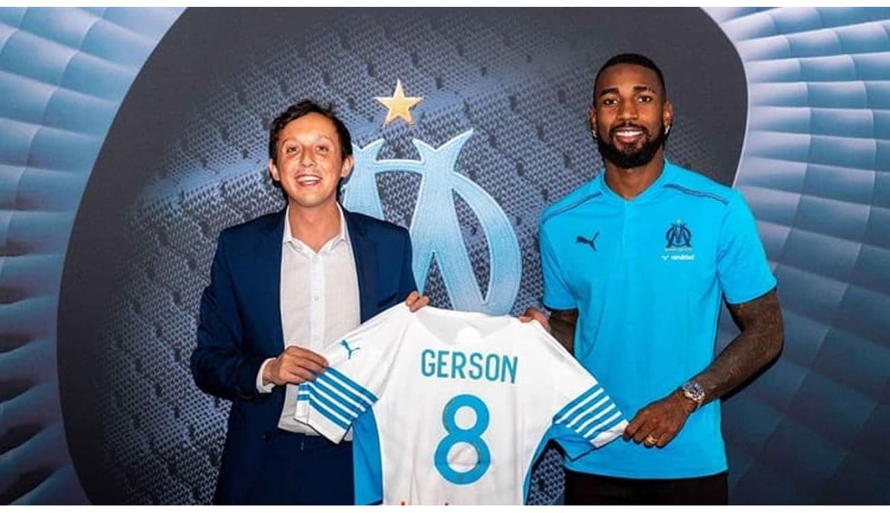 Gerson cresce de produção no Olympique em nova função ofensiva