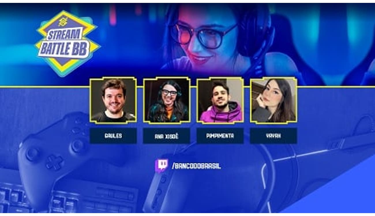 Banco do Brasil abre as inscrições para o Stream Battle BB - Lance!