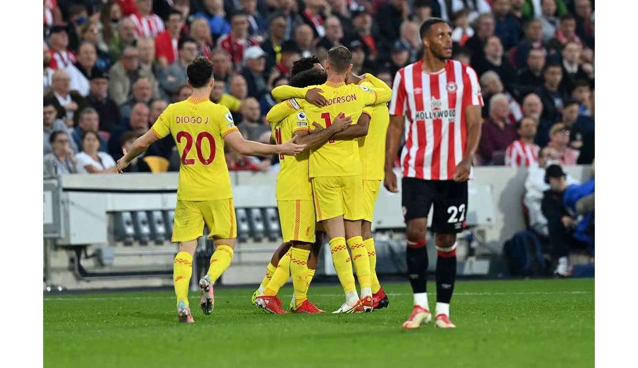 Empate de seis gols entre Liverpool e Brentford encanta internautas: 'Pena  que acabou