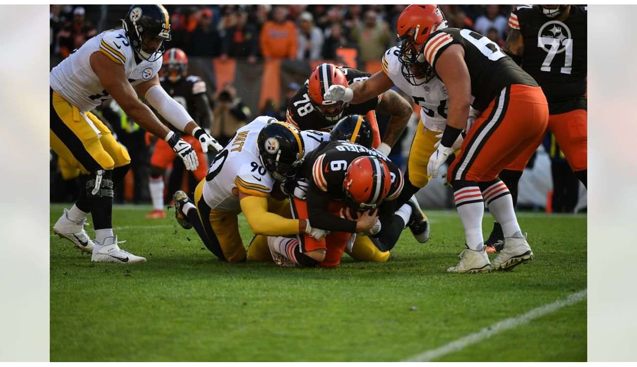 Steelers x Browns: onde assistir ao jogo da NFL AO VIVO