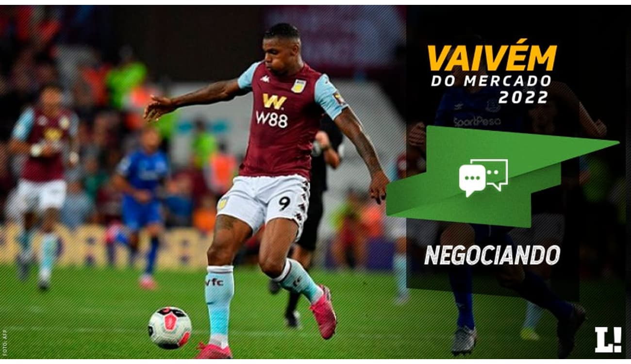 Inter se aproxima do atacante Wesley Moraes, do Aston Villa