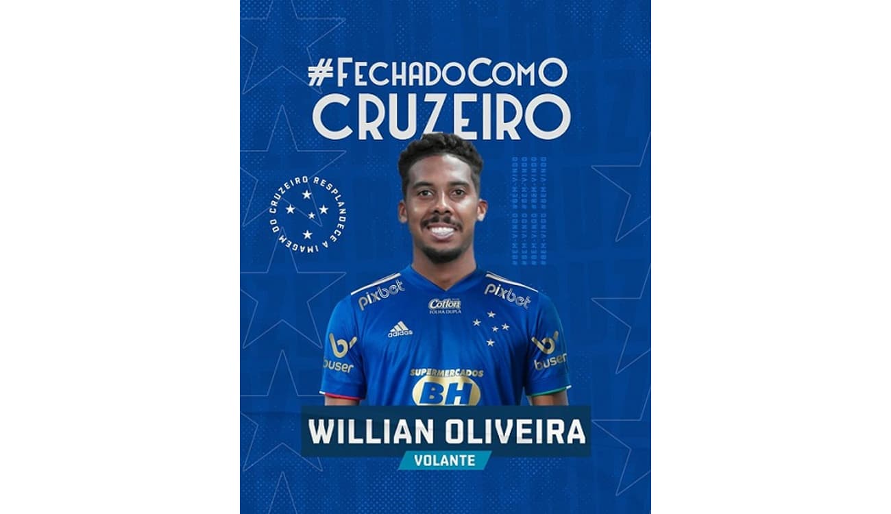 Cruzeiro anuncia Pedro Castro como reforço para 2022, cruzeiro