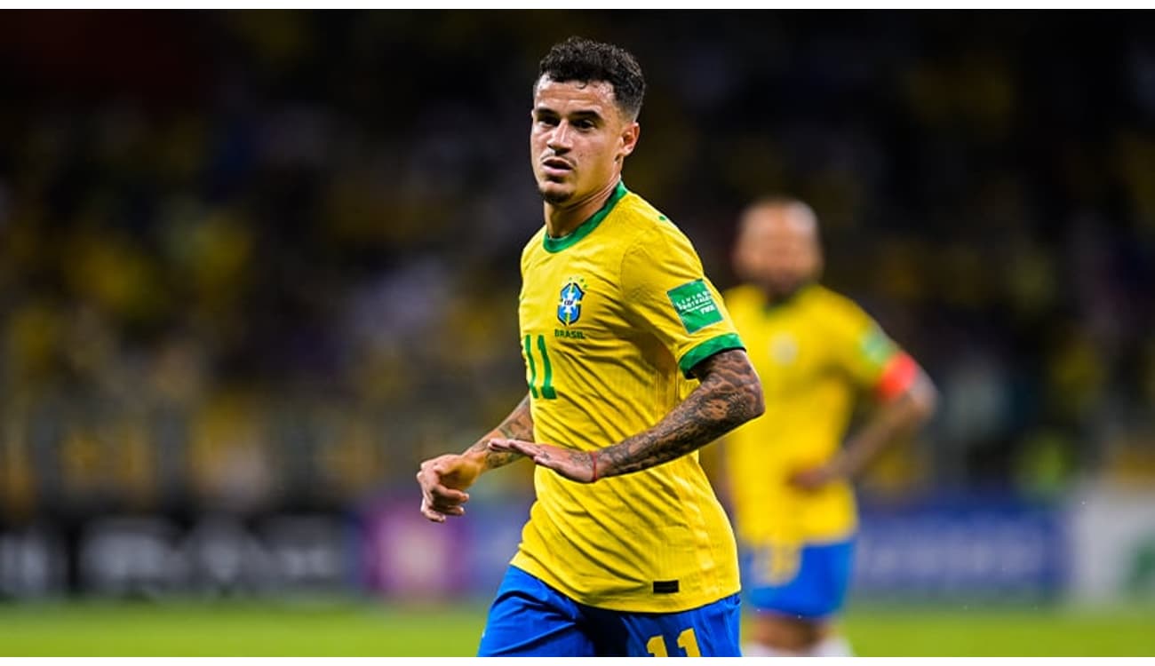 Com gol de Coutinho, seleção goleia Paraguai no Mineirão pelas