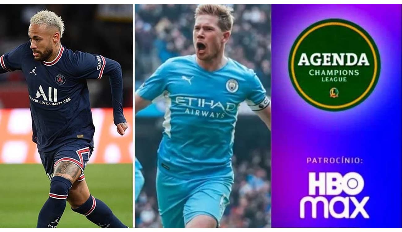 Manchester City x PSG na Champions League: onde assistir à transmissão