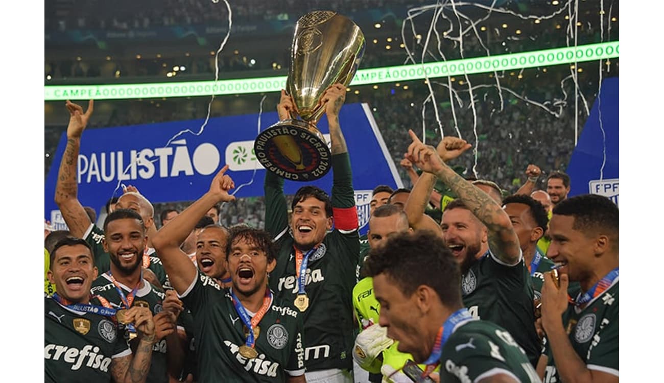 Revista Pôster Palmeiras - Verdão Campeão Paulista 2022