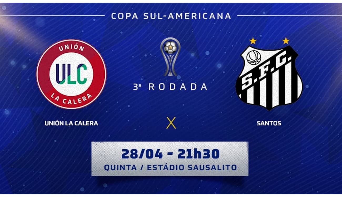 Copa Sul Americana Futebol Fase Grupos Santos Union Calera Chile