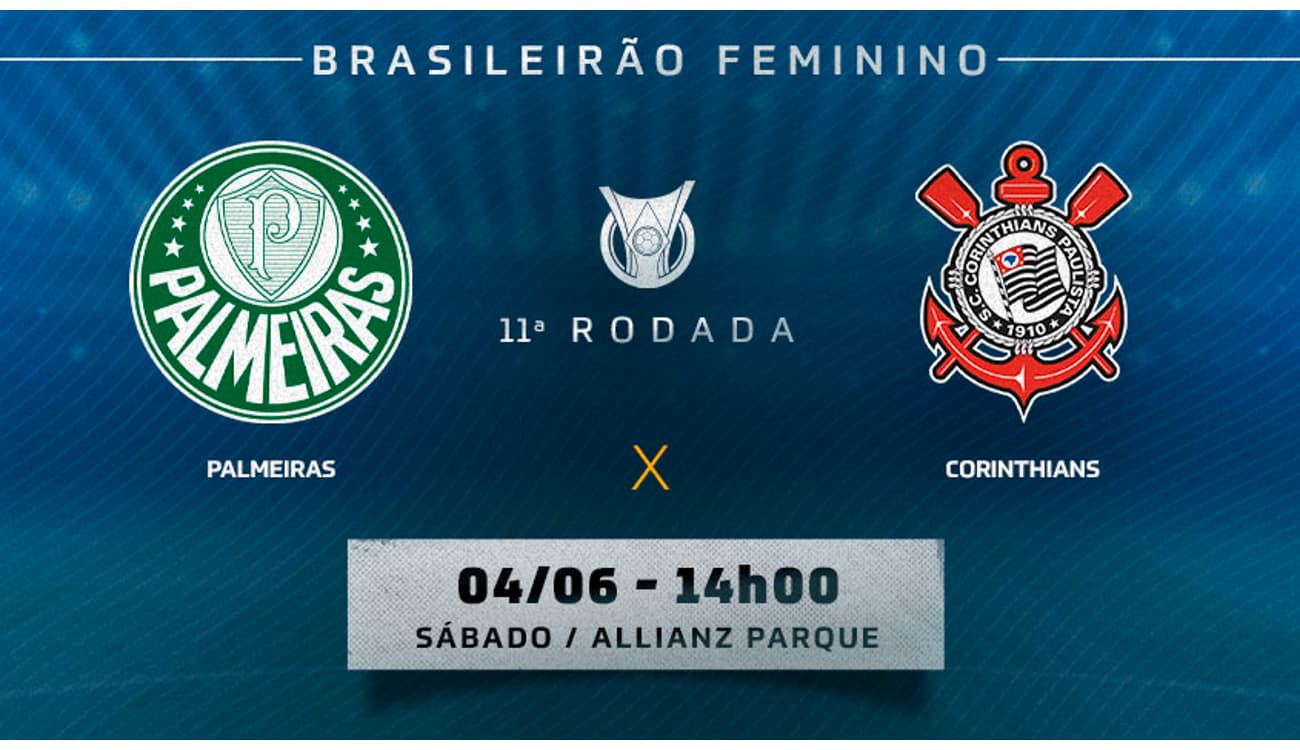 Corinthians x Palmeiras: onde assistir jogo do Brasileirão Feminino
