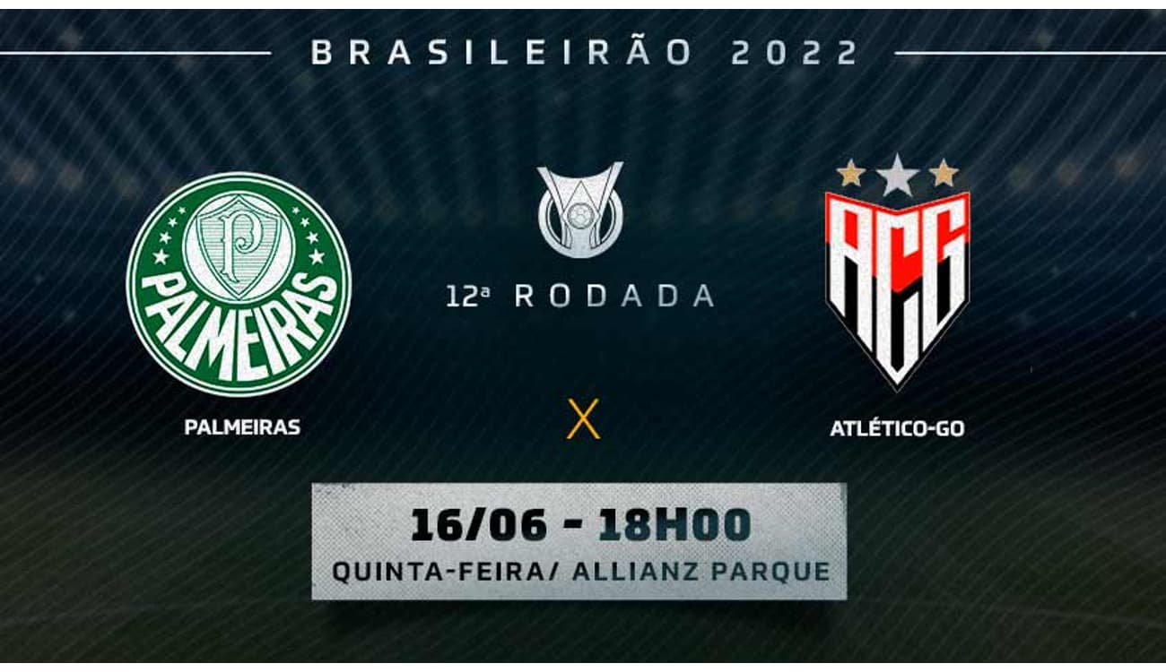 Quem joga: veja escalação do Atlético-GO contra o Palmeiras