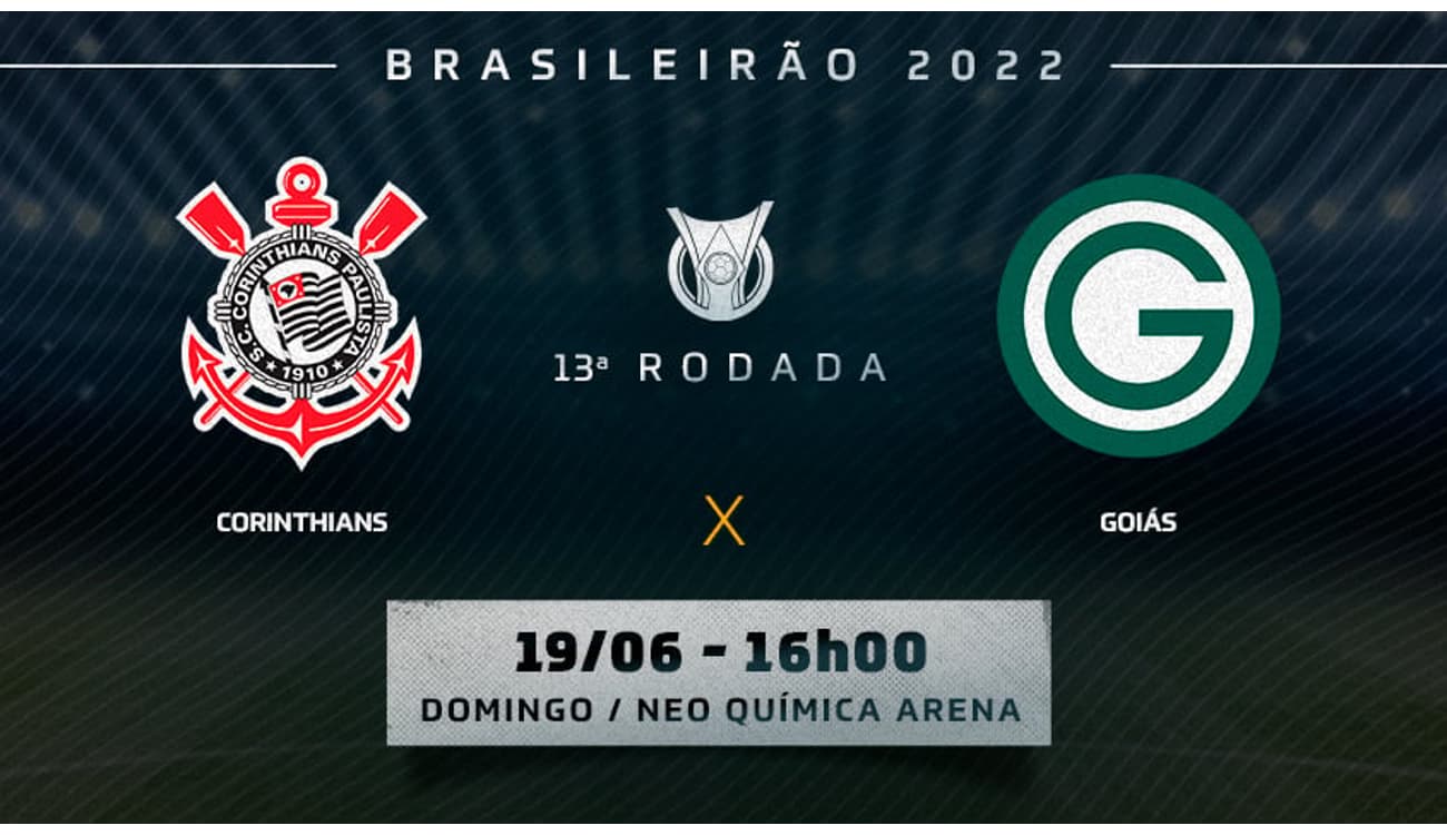 Corinthians x Goiás: onde assistir ao vivo, escalações e desfalques do jogo  de hoje pelo Brasileirão