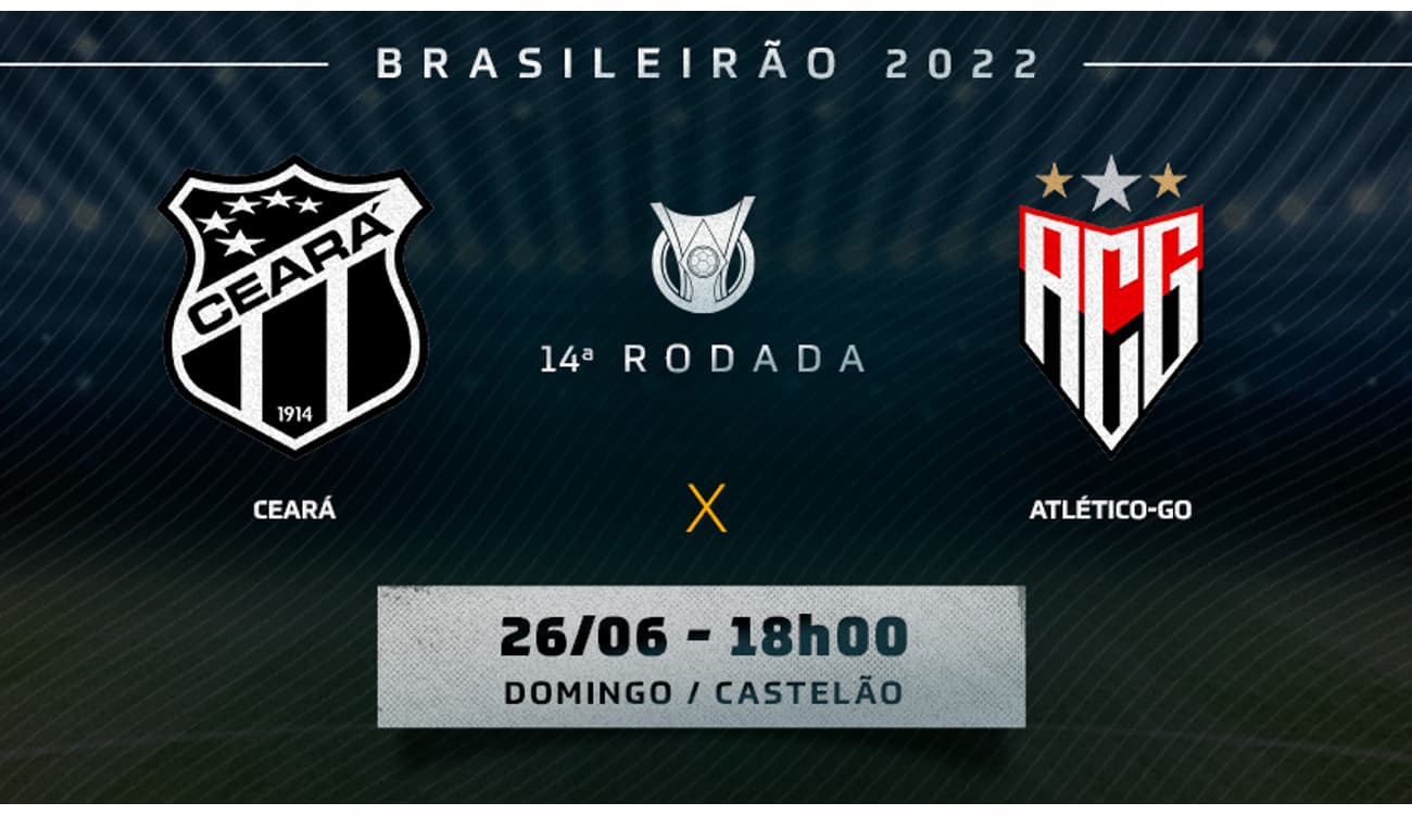 Campeonato Brasileiro Série B: como assistir Ceará x Atlético-GO