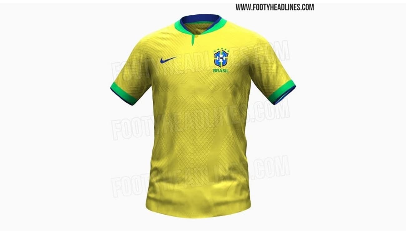 Camisa pré-jogo do Brasil para a Copa 2022 é lançada pela Nike
